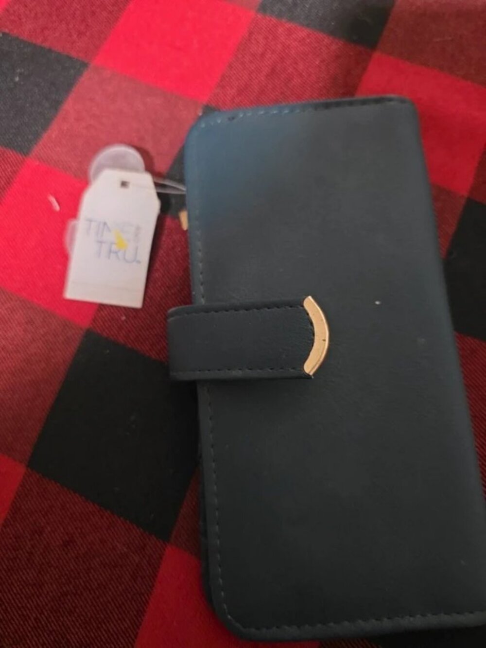 Time and Tru Green Card Wallet, New with Tags